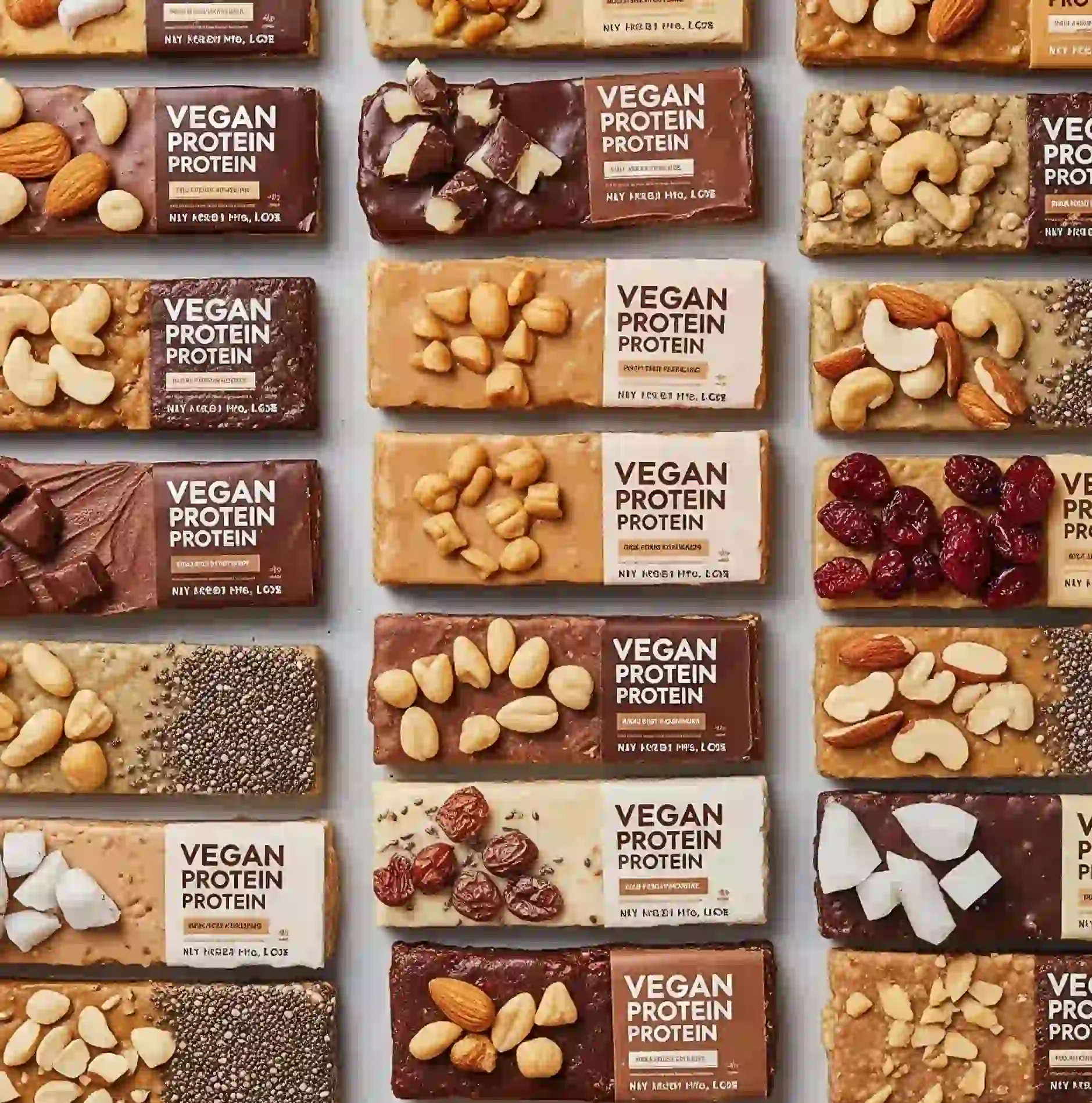 חטיפי חלבון טבעוניים - המזון המושלם למתאמנים