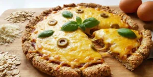 פיצה חלבון מטורפת עם 44 גרם חלבון כשרה